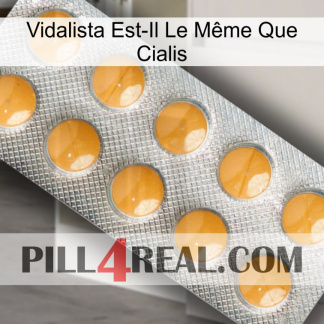 Vidalista Est-Il Le Même Que Cialis levitra1